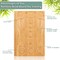 Wooden Bead Boards for Jewelry Making with Box, 16.9 x 11.4” Bamboo Beading Board for Bracelet Necklaces Making, Beginners Bead Design Board Measuring Beads Tray